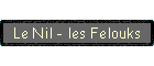 Le Nil - les Felouks