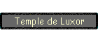 Temple de Luxor