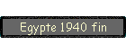 Egypte 1940 fin